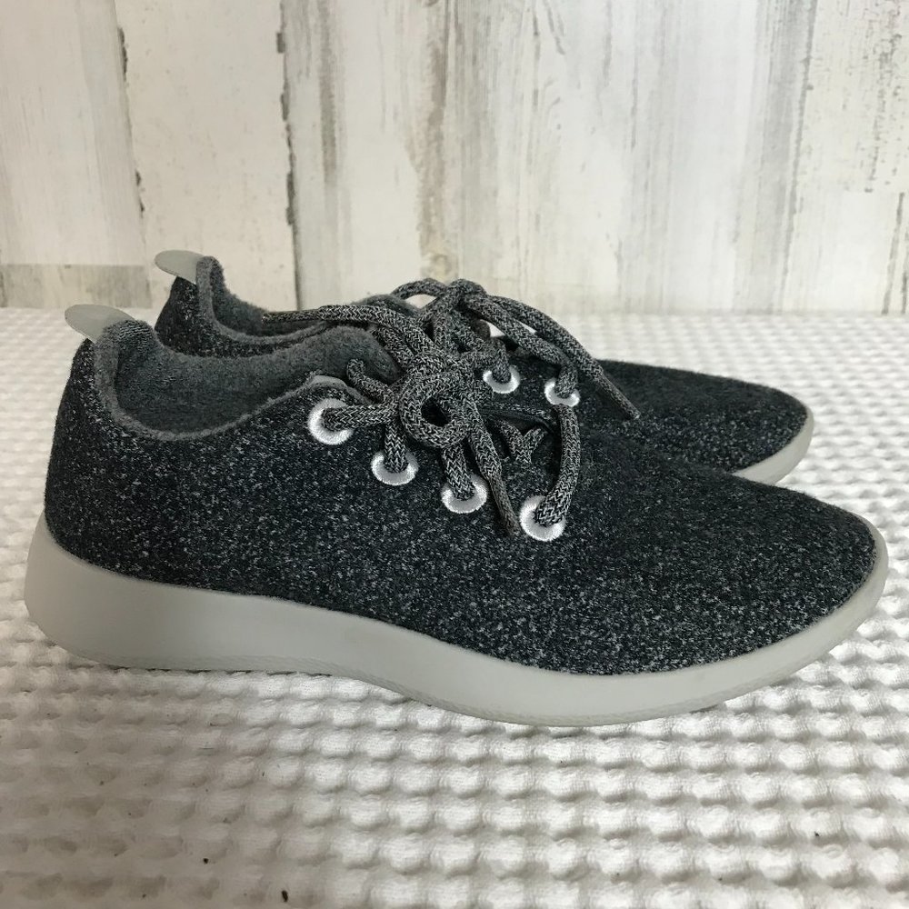 Allbirds Women's Mizzle Dark Gray Running/Walking Sneaker Shoes
